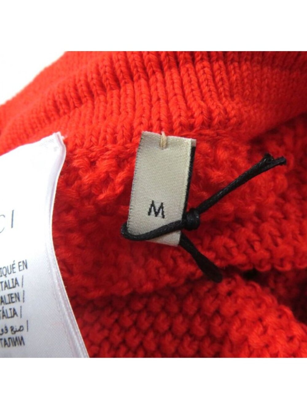 Gucci Adidas Linen Cotton Trefoil Embroidered Knit Shorts Orange - Picture 13 of 15